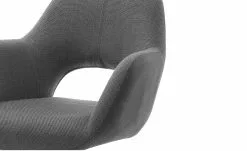 Polsterstuhl drehbar Lemonde | Anthrazit Offener Rücken Edelstahl -Stühle Verkäufe 2023 14308653 2 202101202235