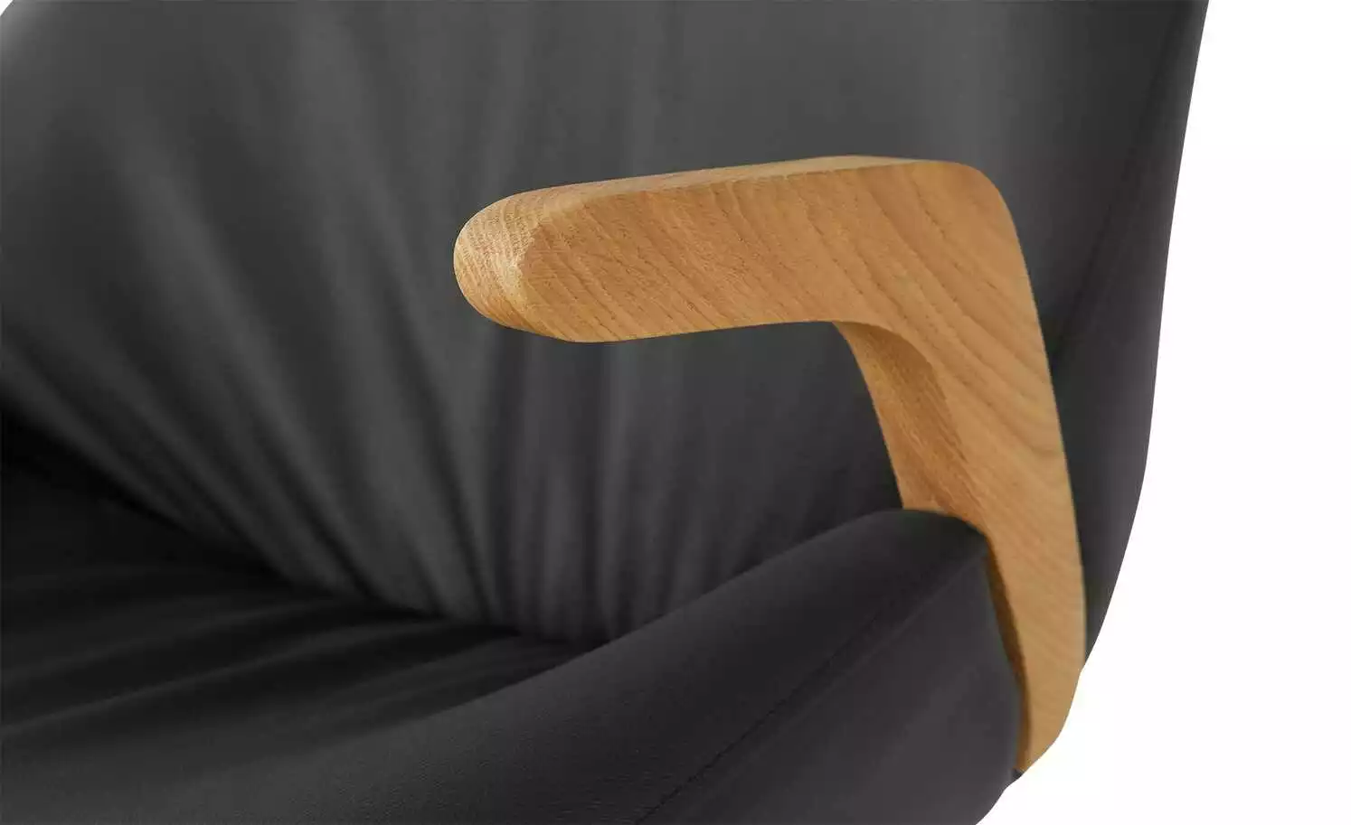 Wohnwert Armlehnstuhl Novum | Schwarz mit Elastic-Aktiv-Federung (gesundes Sitzen) 7 Wohnwert Armlehnstuhl Novum | Schwarz mit Elastic-Aktiv-Federung (gesundes Sitzen) – Bild 5