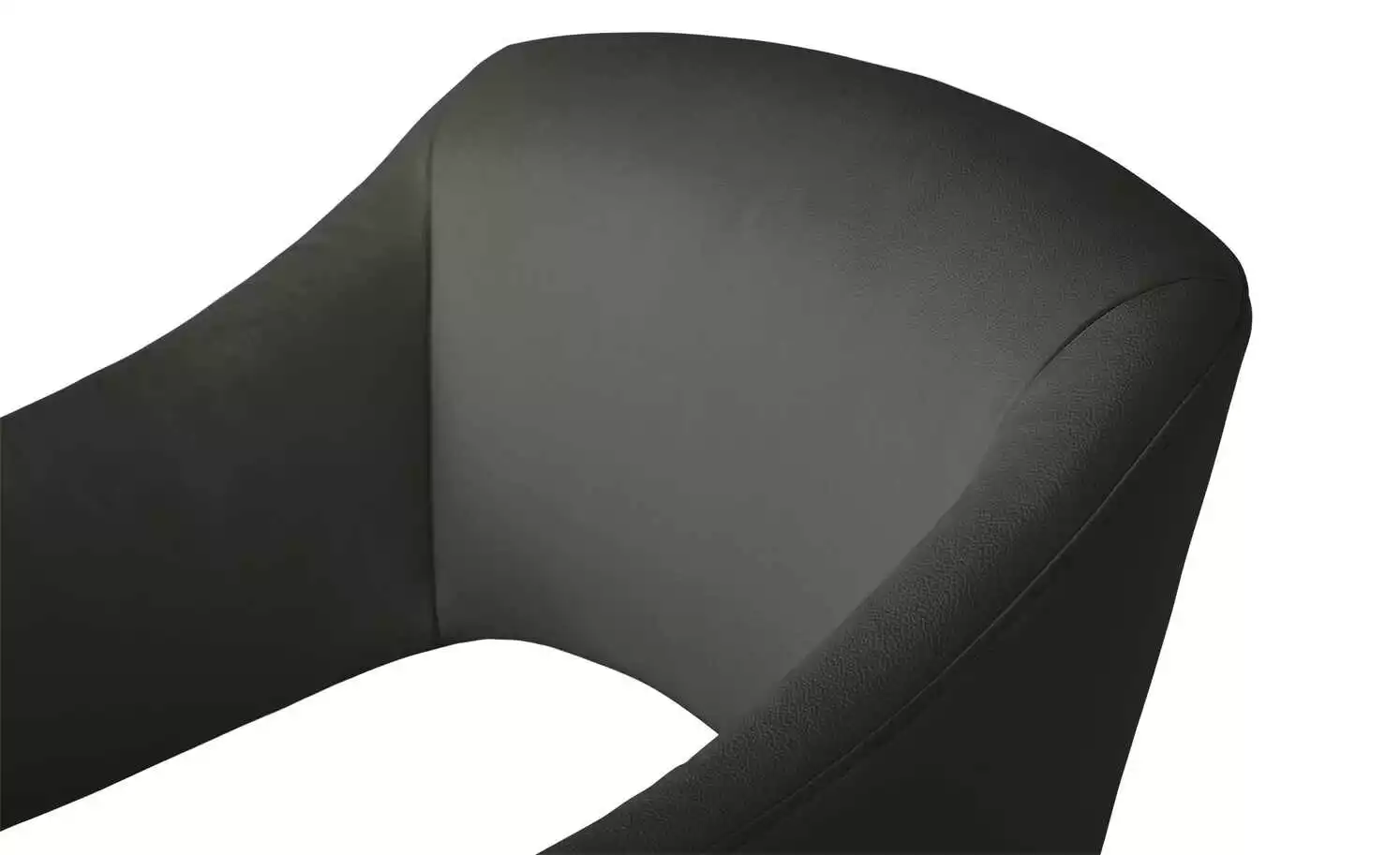 Leder-Drehstuhl Kingsman | Mocca (Dunkelbraun) Eckig 5 Leder-Drehstuhl Kingsman | Mocca (Dunkelbraun) Eckig – Bild 3