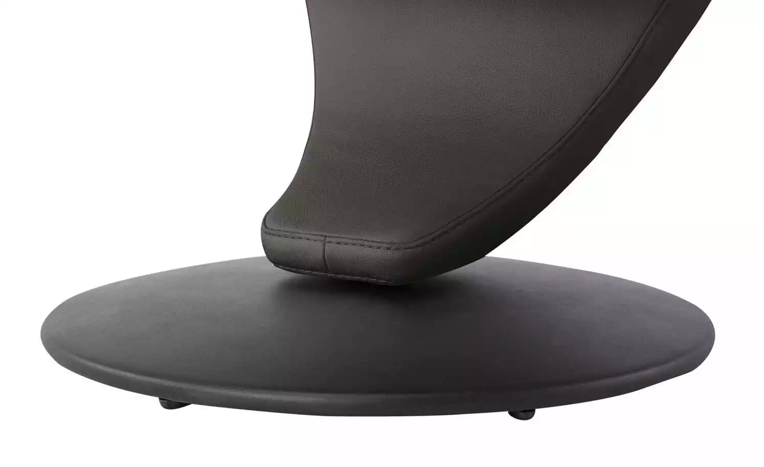 Leder-Drehstuhl Kingsman | Mocca (Dunkelbraun) Eckig 6 Leder-Drehstuhl Kingsman | Mocca (Dunkelbraun) Eckig – Bild 4