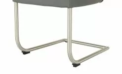 uno Leder-Freischwinger Sophia | Grau -Stühle Verkäufe 2023 14309015 5 202110071235