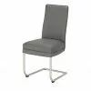 uno Leder-Freischwinger Sophia | Grau -Stühle Verkäufe 2023 14309015 8 202110071235