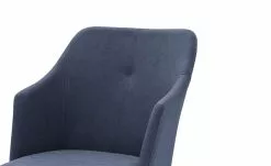 Polsterstuhl Dita | Nachtblau Freischwinger rund hohe Armlehne -Stühle Verkäufe 2023 14309566 3 202101262258