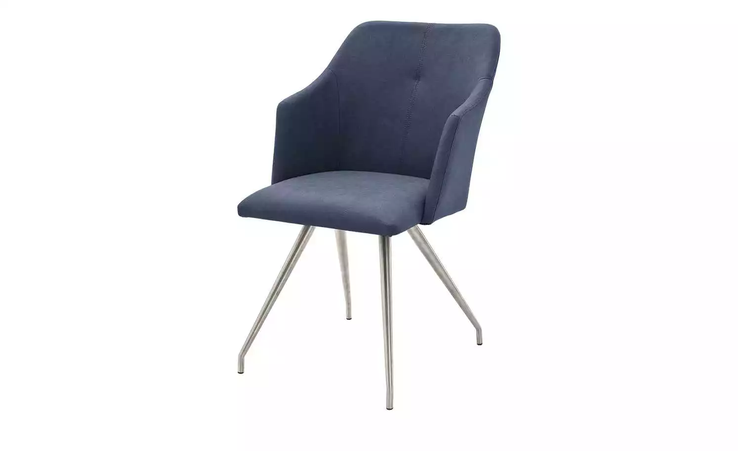 Polsterstuhl Dita | Nachtblau 4-Fuß oval hohe Armlehne 3 Polsterstuhl Dita | Nachtblau 4-Fuß oval hohe Armlehne