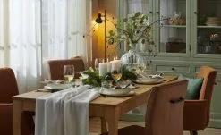 Polsterstuhl mit Griff 4402 | Caramel (Cognac)