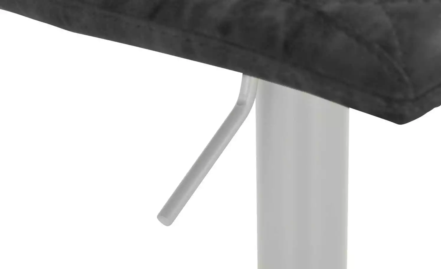 Barhocker MyToby | Schwarz Edelstahl eckiger Bodenteller 7 Barhocker MyToby | Schwarz Edelstahl eckiger Bodenteller – Bild 5