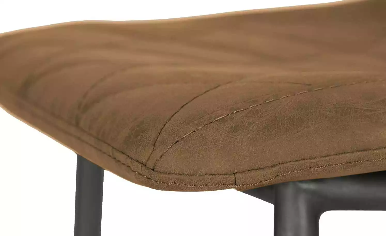 Tresenhocker MyToby | Terrabraun Füße Schwarz 4 Tresenhocker MyToby | Terrabraun Füße Schwarz – Bild 2