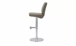 Barstuhl Vittoria | Cappuccino (Braun) Rund mit glattem Sitz -Stühle Verkäufe 2023 14309723 7 202104232234