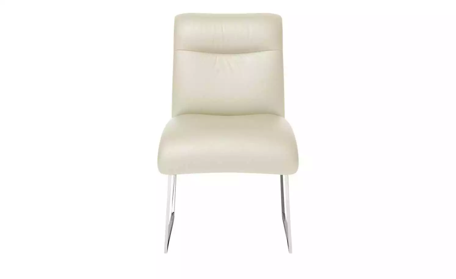 JOOP! Leder-Kufenstuhl Cubic | Perle (Creme) Nein 6 JOOP! Leder-Kufenstuhl Cubic | Perle (Creme) Nein – Bild 4