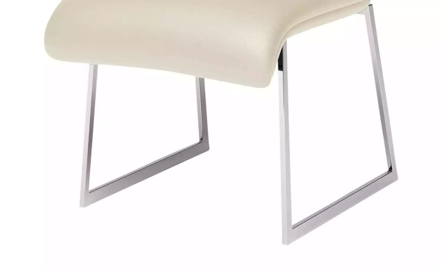 JOOP! Leder-Kufenstuhl Cubic | Perle (Creme) Nein 8 JOOP! Leder-Kufenstuhl Cubic | Perle (Creme) Nein – Bild 6