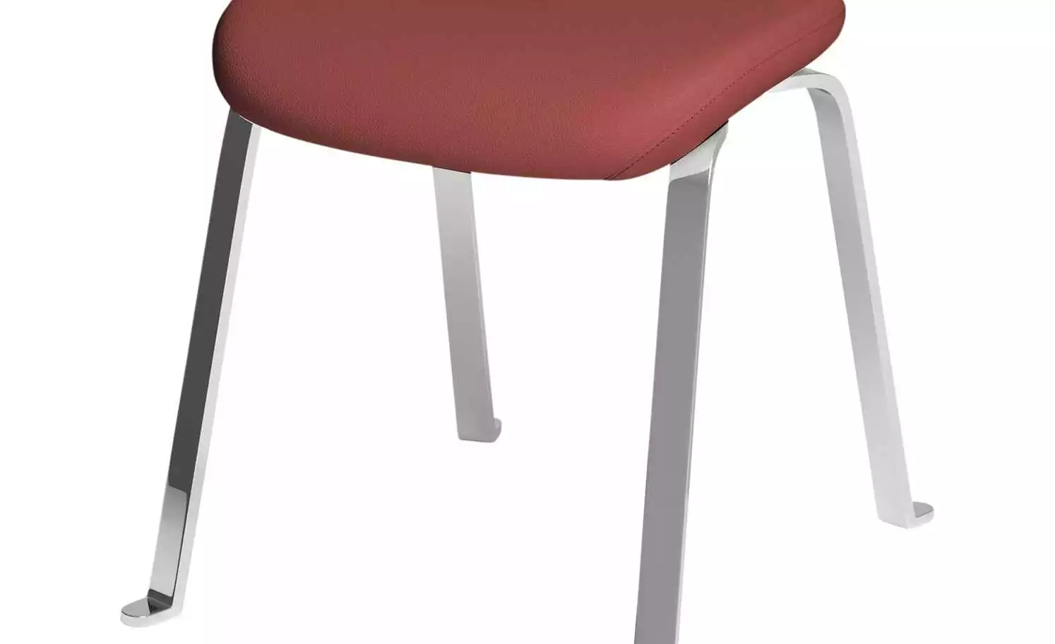 JOOP! Leder Dinner-Stuhl Lounge | Rosso (Rot) 4-Fußstuhl 9 JOOP! Leder Dinner-Stuhl Lounge | Rosso (Rot) 4-Fußstuhl – Bild 7