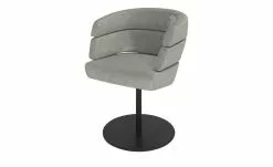 JOOP! Polster-Drehsessel Curves | Stone (Grau) Drehstuhl