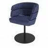 JOOP! Polster-Drehsessel Curves | Marine (Dunkelblau) Drehstuhl