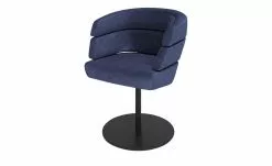 JOOP! Polster-Drehsessel Curves | Marine (Dunkelblau) Drehstuhl