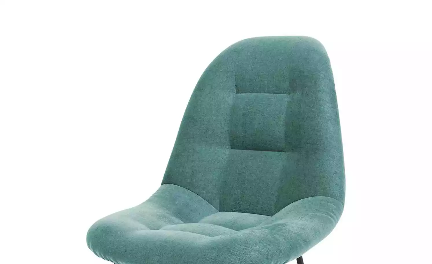 JOOP! Chenille-Kufenstuhl Systems | Petrol 4 JOOP! Chenille-Kufenstuhl Systems | Petrol – Bild 2