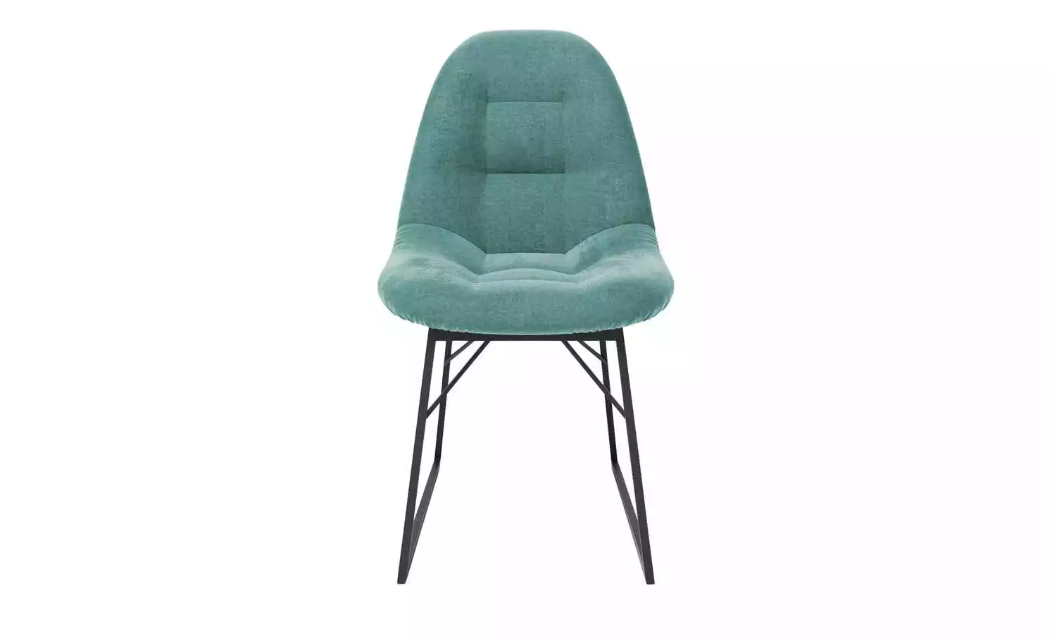 JOOP! Chenille-Kufenstuhl Systems | Petrol 5 JOOP! Chenille-Kufenstuhl Systems | Petrol – Bild 3