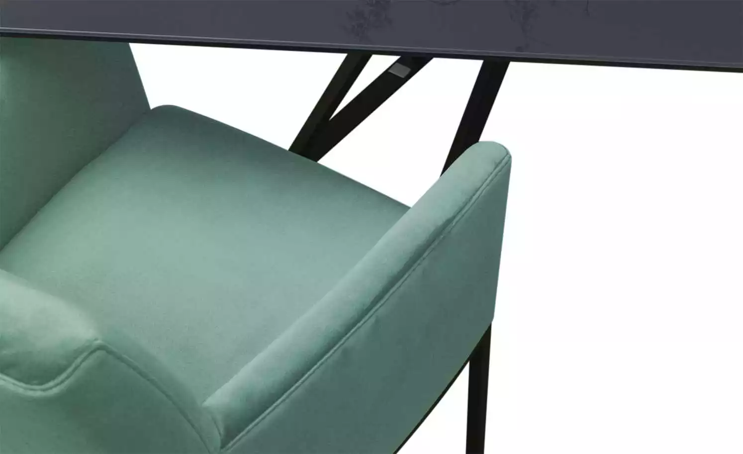 JOOP! Samt-Schwingstuhl Swing | Mint (Hellgrün) Ja 6 JOOP! Samt-Schwingstuhl Swing | Mint (Hellgrün) Ja – Bild 4