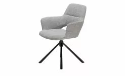 uno Polsterstuhl drehbar Debby | Hellgrau Ja
