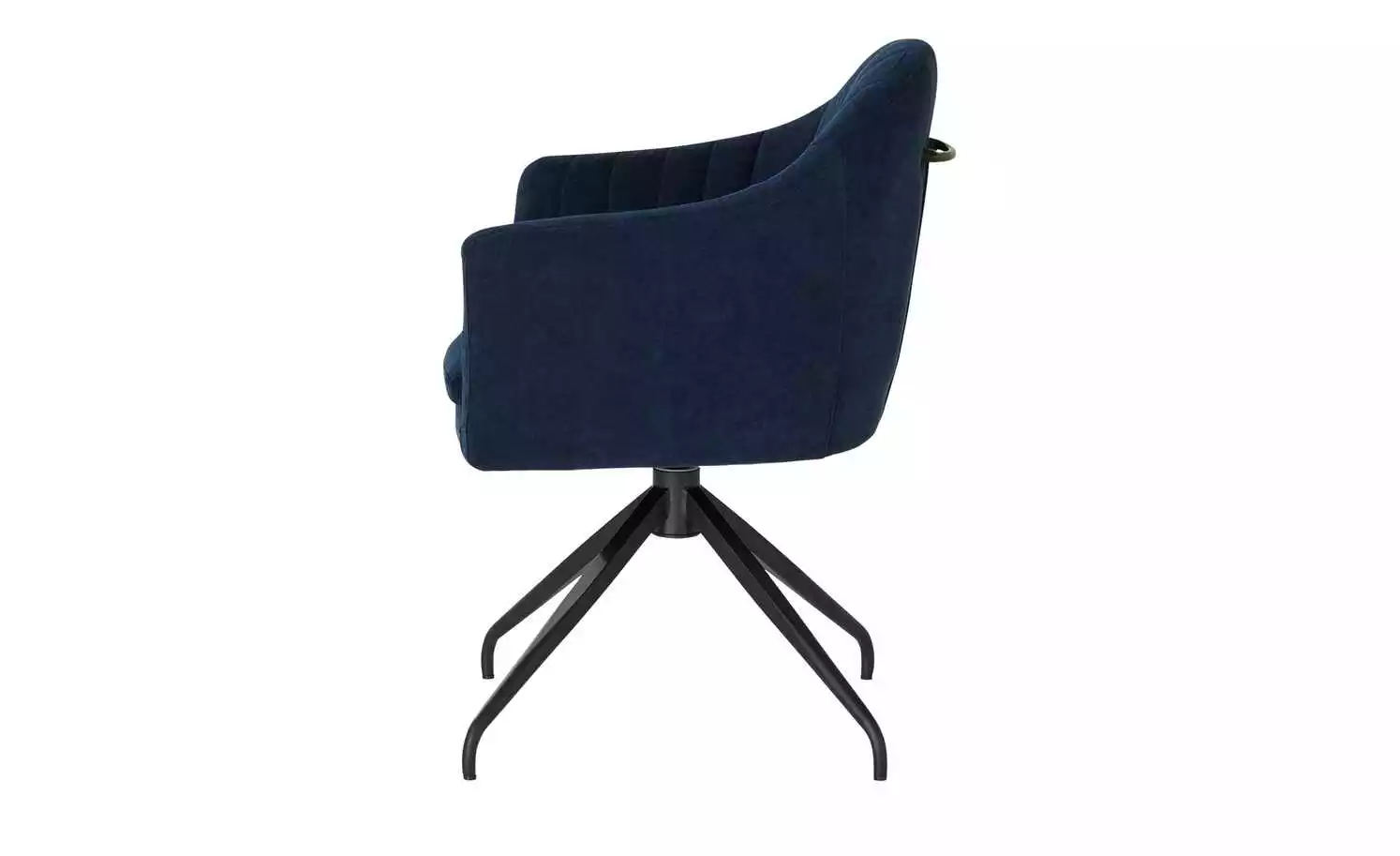 uno Polsterstuhl drehbar Donna | Blau 4 uno Polsterstuhl drehbar Donna | Blau – Bild 2