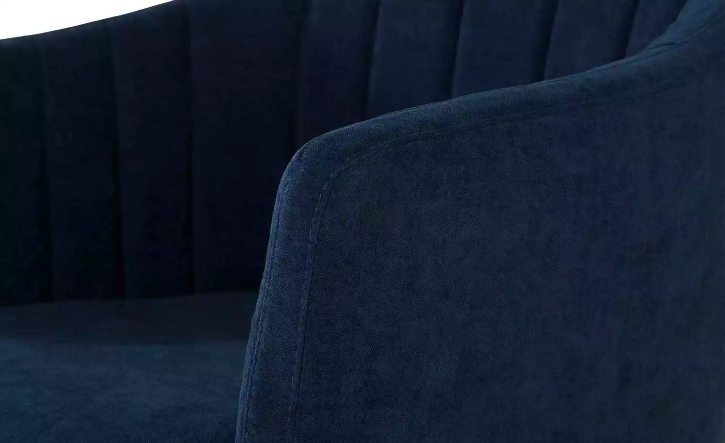 uno Polsterstuhl drehbar Donna | Blau 6 uno Polsterstuhl drehbar Donna | Blau – Bild 4