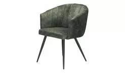 uno Polsterstuhl Ilona | Grün