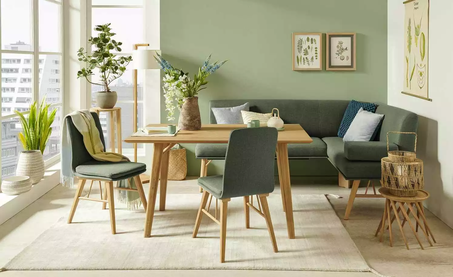 Polsterstuhl S88 | Moosgrün 3 Polsterstuhl S88 | Moosgrün