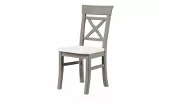 maison bleue Holzstuhl massiv Florian | Grau / Weiß Nein -Stühle Verkäufe 2023 15302028 10 202108311235