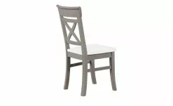 maison bleue Holzstuhl massiv Florian | Grau / Weiß Nein -Stühle Verkäufe 2023 15302028 8 202108311235