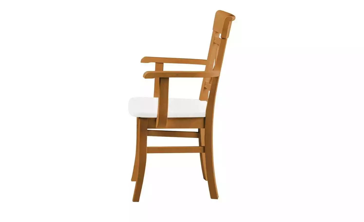 maison bleue Holzstuhl massiv Florian | bernsteinfarben / Weiß Ja 5 maison bleue Holzstuhl massiv Florian | bernsteinfarben / Weiß Ja – Bild 3