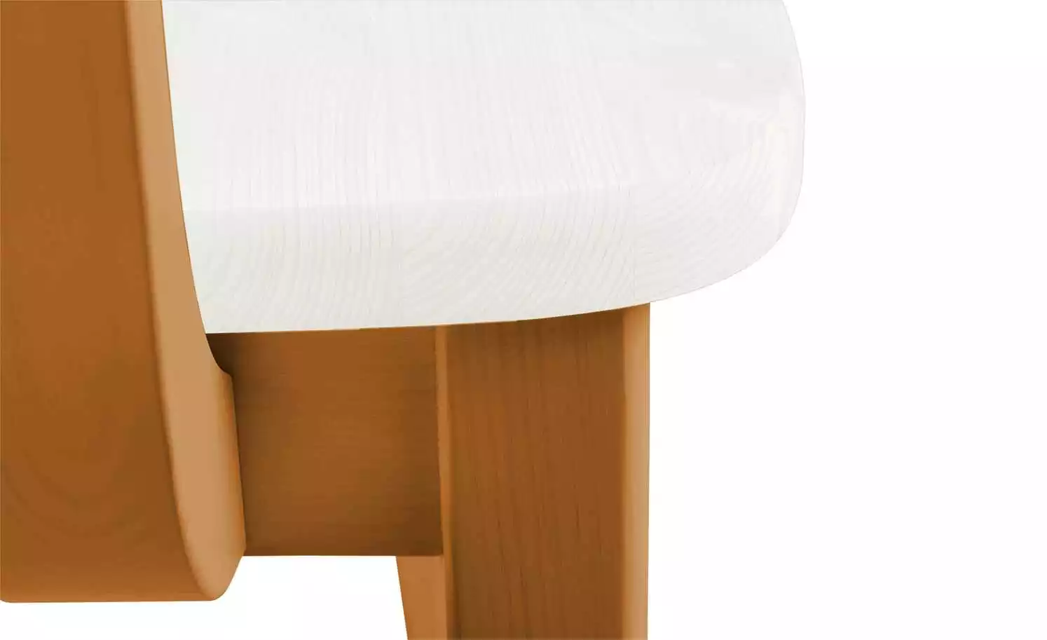 maison bleue Holzstuhl massiv Florian | bernsteinfarben / Weiß Ja 9 maison bleue Holzstuhl massiv Florian | bernsteinfarben / Weiß Ja – Bild 7