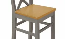 maison bleue Barstuhl Florian | Grau / laugenfarben ca. 64,5 cm -Stühle Verkäufe 2023 15302057 4 202108132237