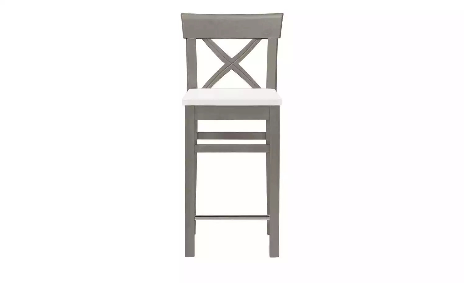 maison bleue Barstuhl Florian | Grau / Weiß ca. 64,5 cm 5 maison bleue Barstuhl Florian | Grau / Weiß ca. 64,5 cm – Bild 3