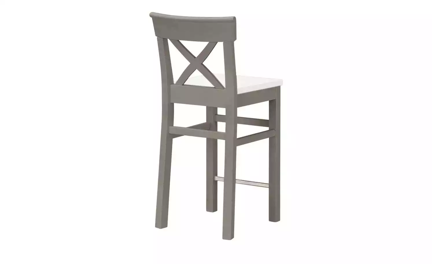 maison bleue Barstuhl Florian | Grau / Weiß ca. 64,5 cm 6 maison bleue Barstuhl Florian | Grau / Weiß ca. 64,5 cm – Bild 4