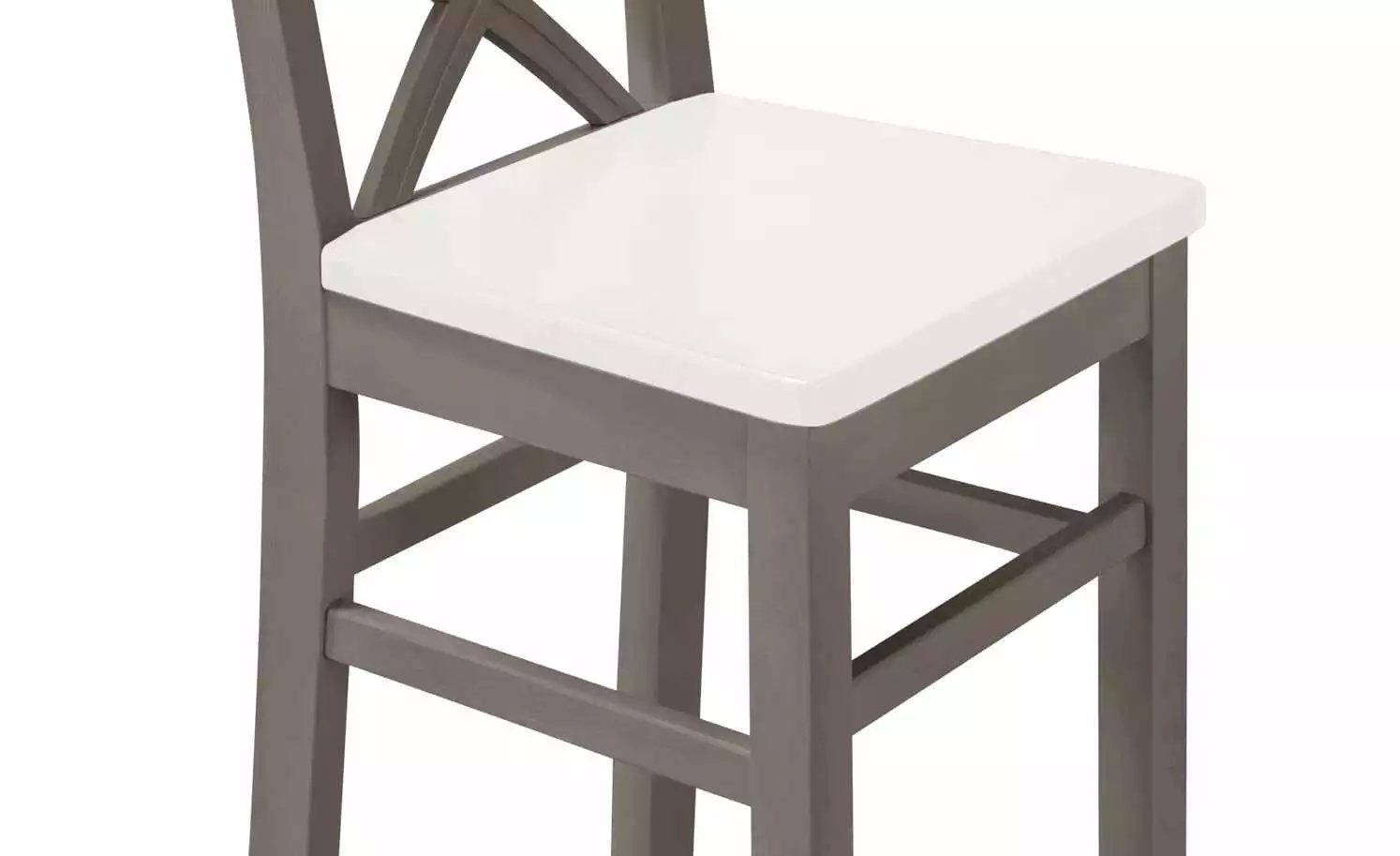 maison bleue Barstuhl Florian | Grau / Weiß ca. 64,5 cm 8 maison bleue Barstuhl Florian | Grau / Weiß ca. 64,5 cm – Bild 6