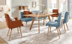 Polsterstuhl mit Griff 4402 | Blue (Blau)