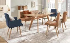 Armlehnstuhl mit Griff | Darkblue (Blau)