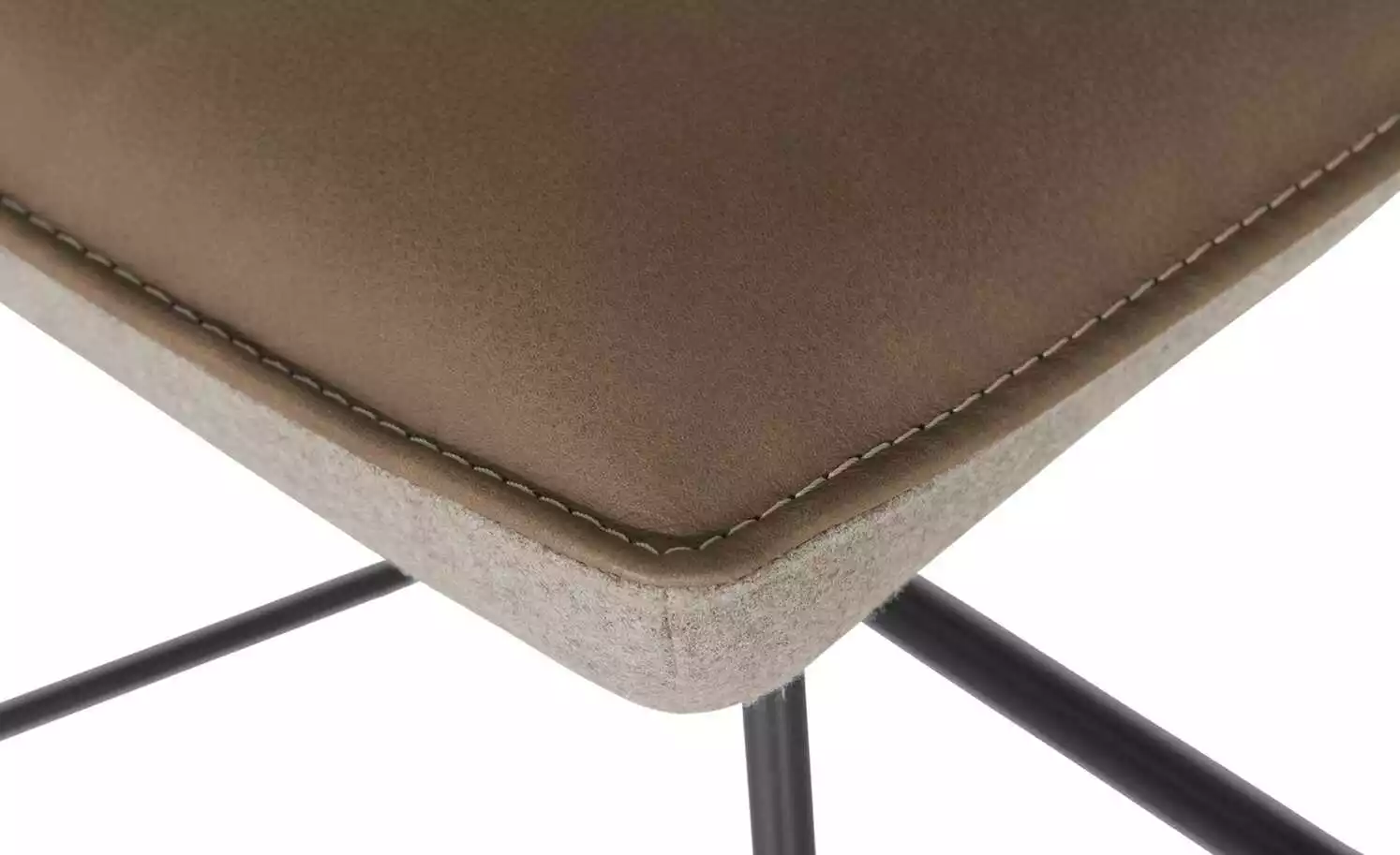 KOINOR Kufenstuhl Leder Schwof | Muskat (Braun) / Braun 12 KOINOR Kufenstuhl Leder Schwof | Muskat (Braun) / Braun – Bild 10