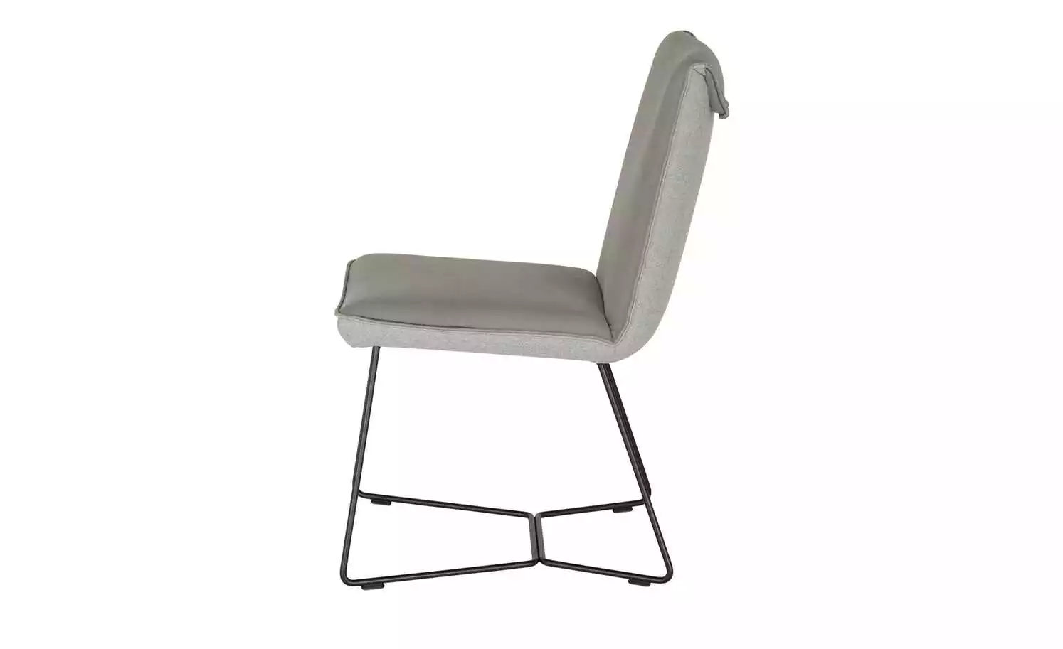 KOINOR Kufenstuhl Leder Schwof | Asphalt (Hellgrau) / Hellgrau 5 KOINOR Kufenstuhl Leder Schwof | Asphalt (Hellgrau) / Hellgrau – Bild 3