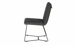 KOINOR Kufenstuhl Leder Schwof | Omega (Dunkelgrau) / Dunkelgrau -Stühle Verkäufe 2023 15302508 9 202109101235