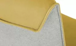 KOINOR Kufenstuhl Leder Schwof | Safran (Gelb) / Hellgrau -Stühle Verkäufe 2023 15302510 11 202109101235