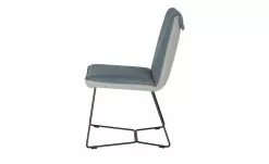 KOINOR Kufenstuhl Leder Schwof | Mare (Blau) / Hellgrau -Stühle Verkäufe 2023 15302511 6 202109101235