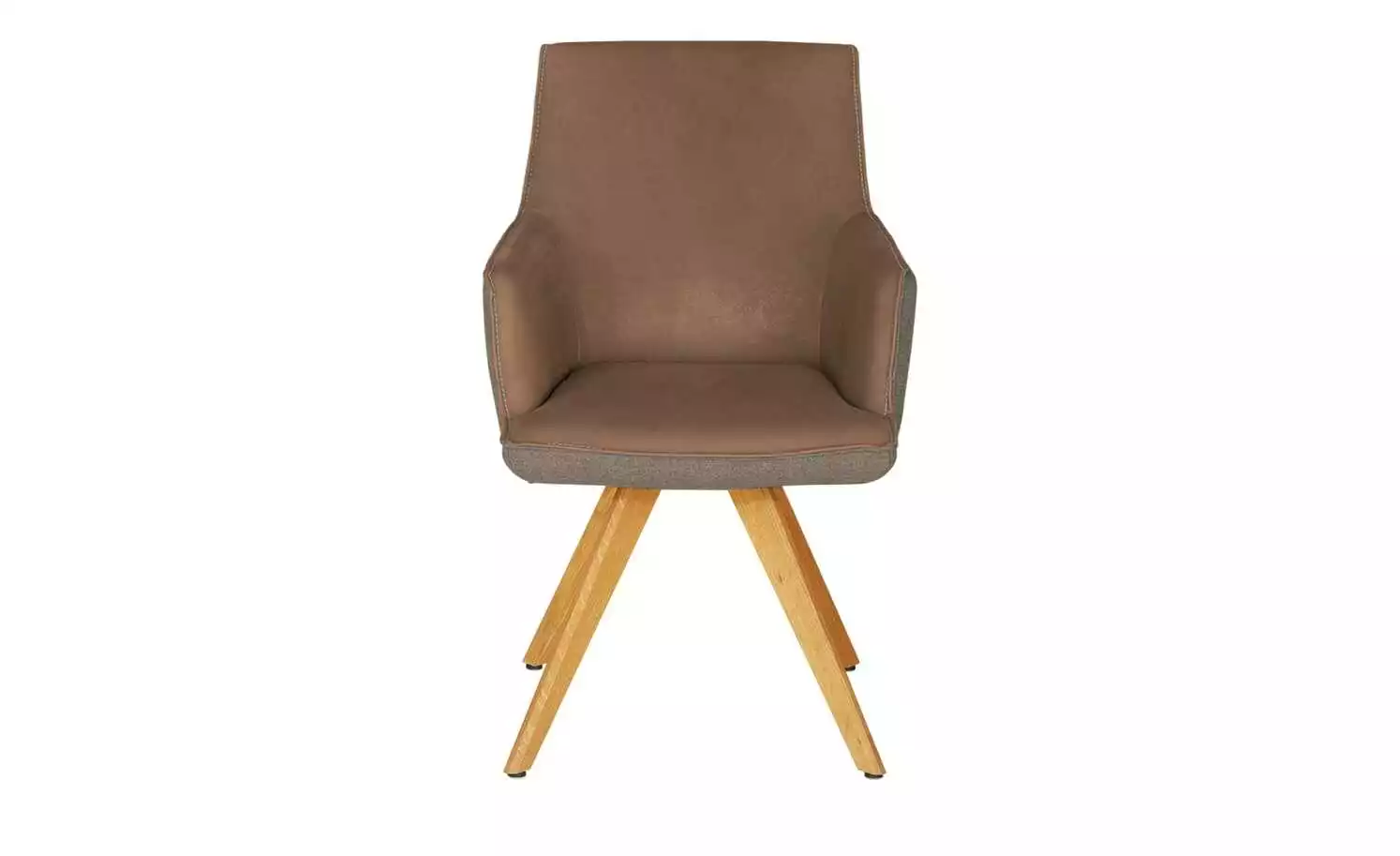 KOINOR Armlehnstuhl Leder Schwof | Chai (Hellbraun) / Dunkelbraun Nein 5 KOINOR Armlehnstuhl Leder Schwof | Chai (Hellbraun) / Dunkelbraun Nein – Bild 3