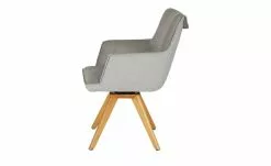 KOINOR Armlehnstuhl Leder Schwof | Asphalt (Hellgrau) / Hellgrau Ja -Stühle Verkäufe 2023 15302534 10 202109101235