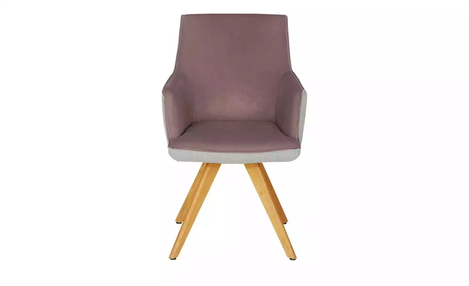 KOINOR Armlehnstuhl Leder Schwof | Plum (Rosa) / Hellgrau Ja 8 KOINOR Armlehnstuhl Leder Schwof | Plum (Rosa) / Hellgrau Ja – Bild 6