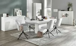 uno Polsterstuhl drehbar Ramina | Grau Ja