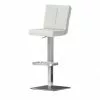 Barhocker Gaia | Weiß Eckig