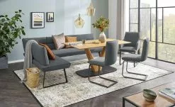 KOINOR Polsterschwingstuhl Dining System 3 | Grau Nein