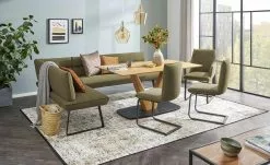 KOINOR Polsterschwingstuhl Dining System 3 | Dunkelgrün Ja