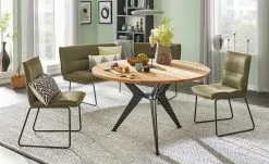 KOINOR Kufenstuhl Essay | Olivgrün