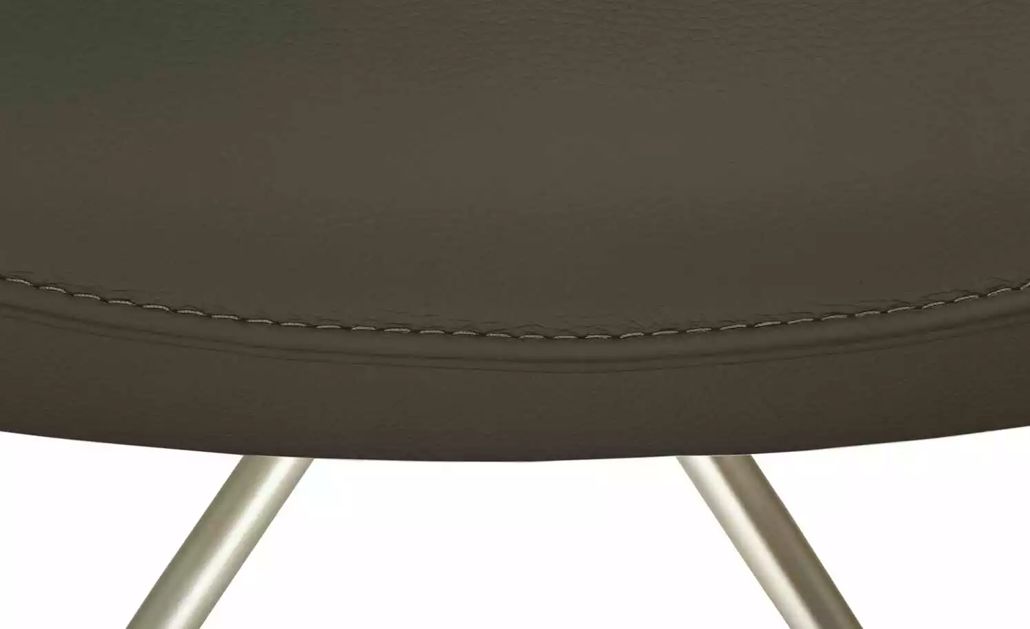 KOINOR Armlehnstuhl Dining System 1 | Carbone (Grau-Braun) / Kontrastnaht Beige 12 KOINOR Armlehnstuhl Dining System 1 | Carbone (Grau-Braun) / Kontrastnaht Beige – Bild 10